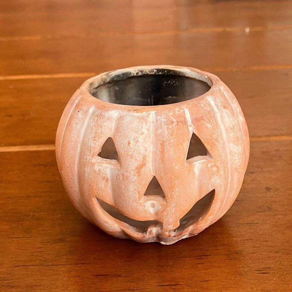 Jack o' Lantern Candle Holder
